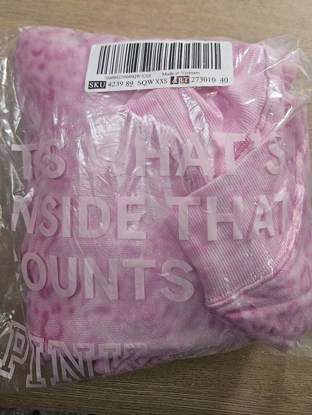 PINK Victoria's Secret Full Zip Pink Leapord Campus Fleece Hoodie XXS SOLD OUT - Picture 6 of 10